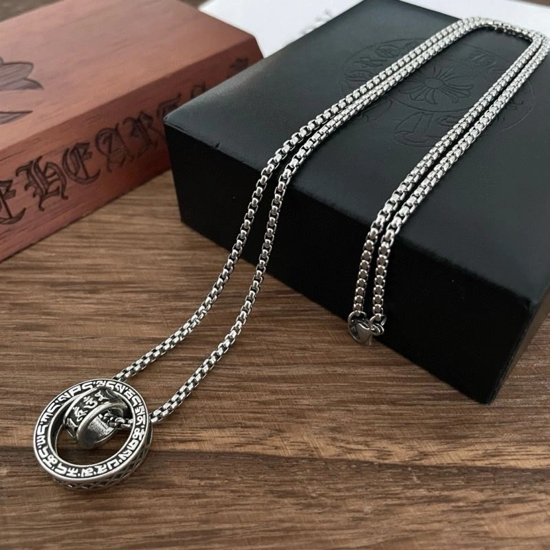 Bright Chrome Hearts Necklaces 242603