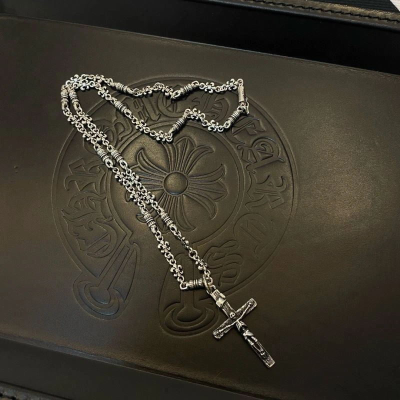 Refined Chrome Hearts Necklaces 242509