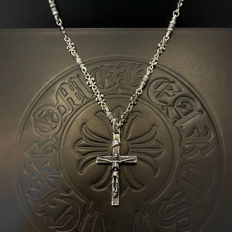 Refined Chrome Hearts Necklaces 242509