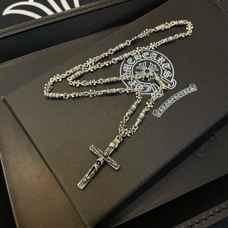 Refined Chrome Hearts Necklaces 242509