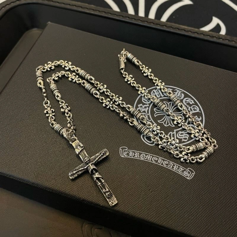 Refined Chrome Hearts Necklaces 242509