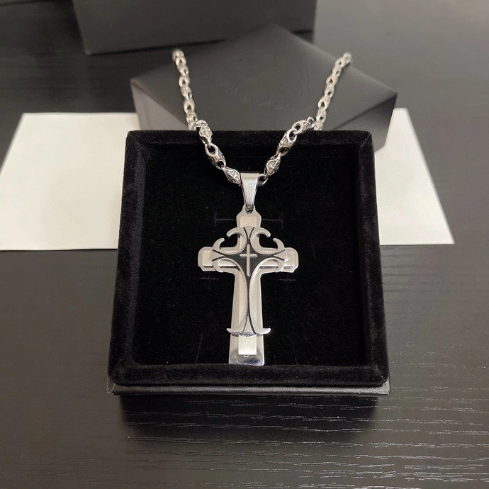 SoftTouch Chrome Hearts Necklaces 242485
