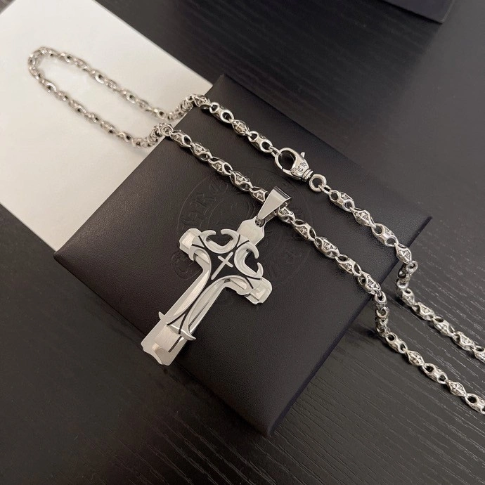 SoftTouch Chrome Hearts Necklaces 242485