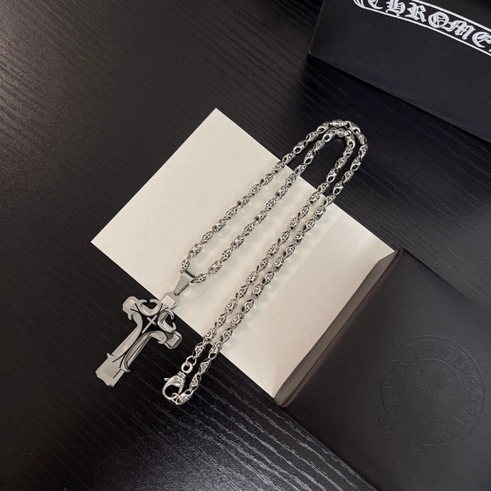 SoftTouch Chrome Hearts Necklaces 242485