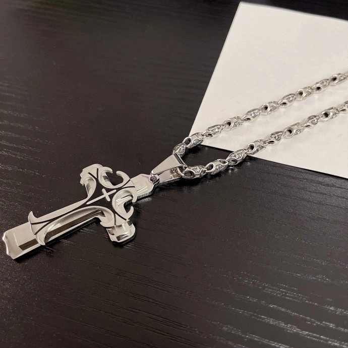 SoftTouch Chrome Hearts Necklaces 242485