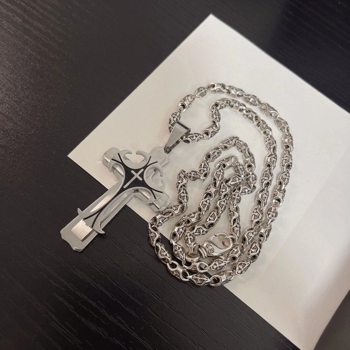 SoftTouch Chrome Hearts Necklaces 242485