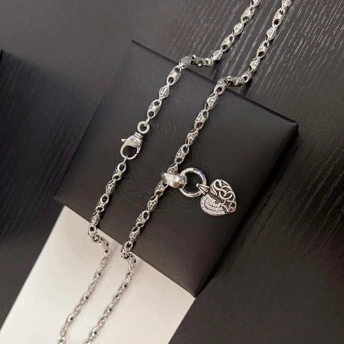 Flexible Chrome Hearts Necklaces 242484