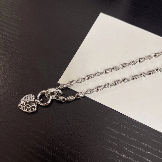 Flexible Chrome Hearts Necklaces 242484