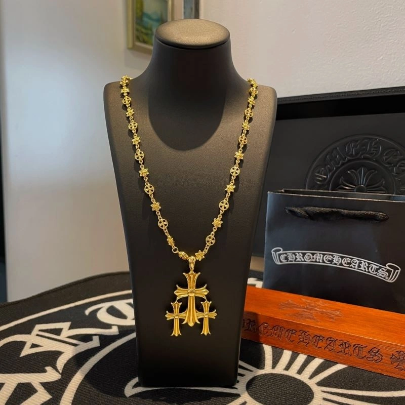 SoftTouch Chrome Hearts Necklaces 242456