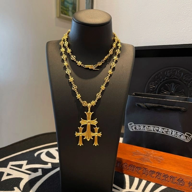SoftTouch Chrome Hearts Necklaces 242456