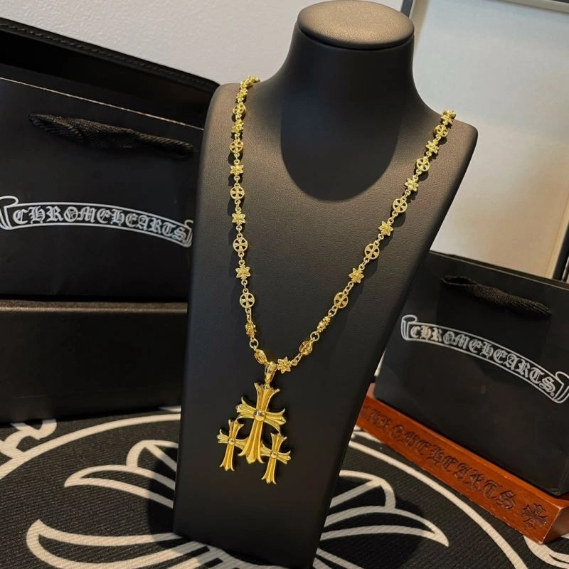 SoftTouch Chrome Hearts Necklaces 242456