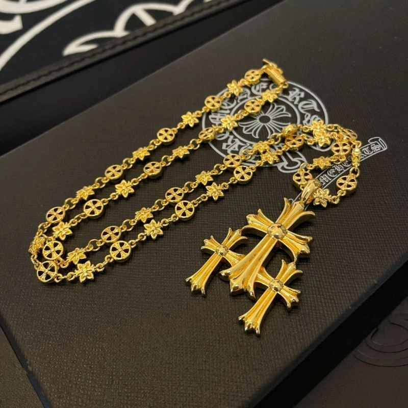 SoftTouch Chrome Hearts Necklaces 242456