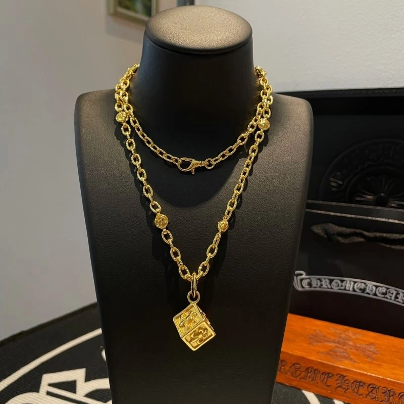 Sporty Chrome Hearts Necklaces 242423