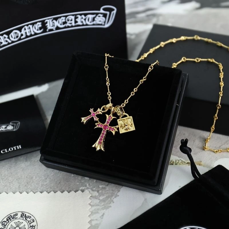 Supportive Chrome Hearts Necklaces 242409