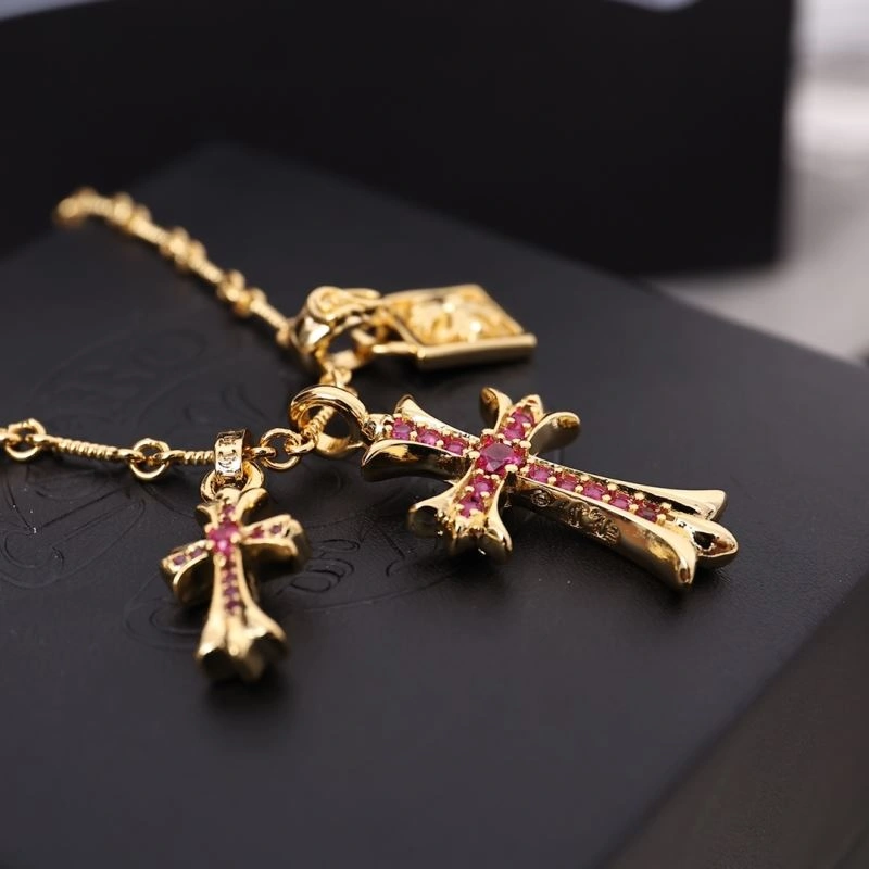 Supportive Chrome Hearts Necklaces 242409
