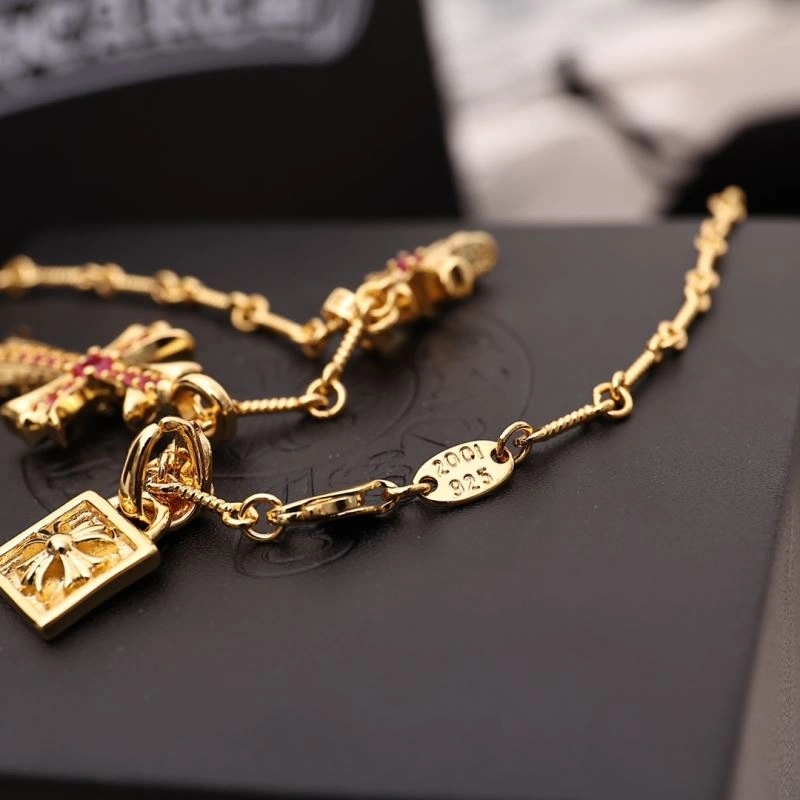 Supportive Chrome Hearts Necklaces 242409