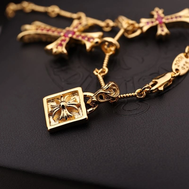 Supportive Chrome Hearts Necklaces 242409