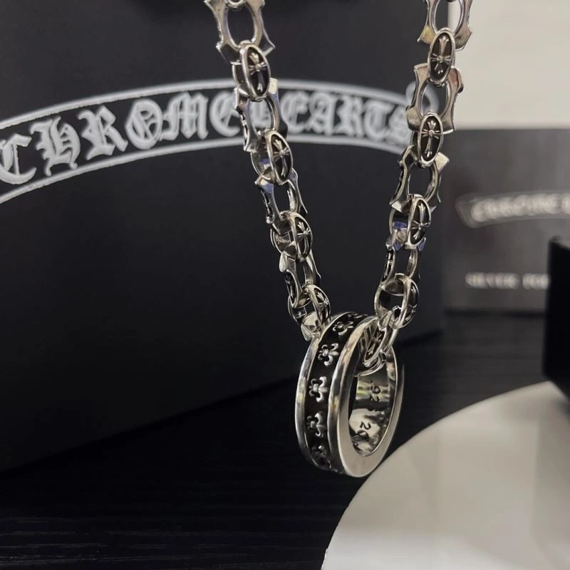 Flexible Chrome Hearts Necklaces 242403