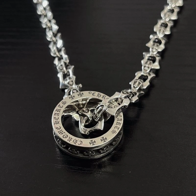 Flexible Chrome Hearts Necklaces 242403