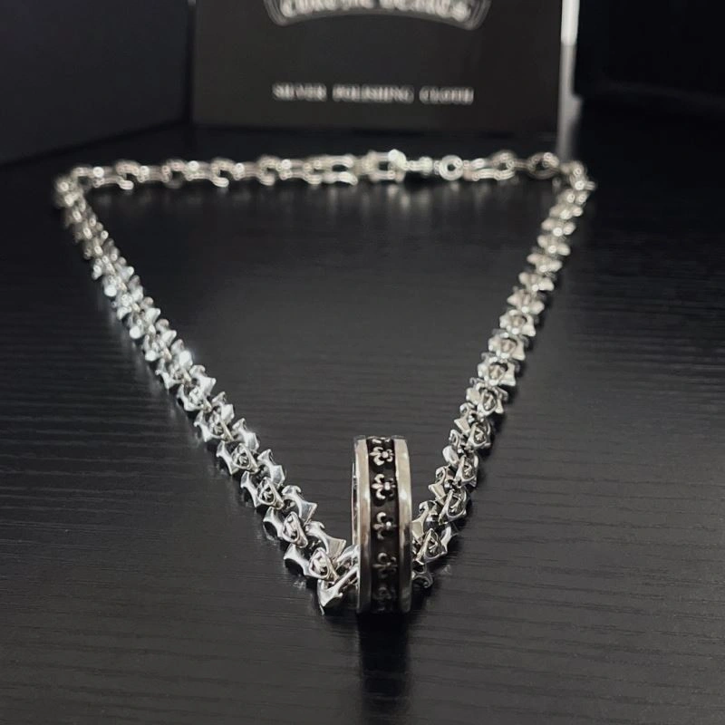 Flexible Chrome Hearts Necklaces 242403