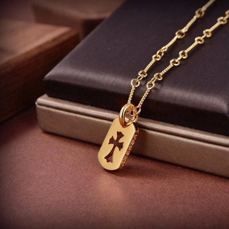 Comfortable Chrome Hearts Necklaces 236396