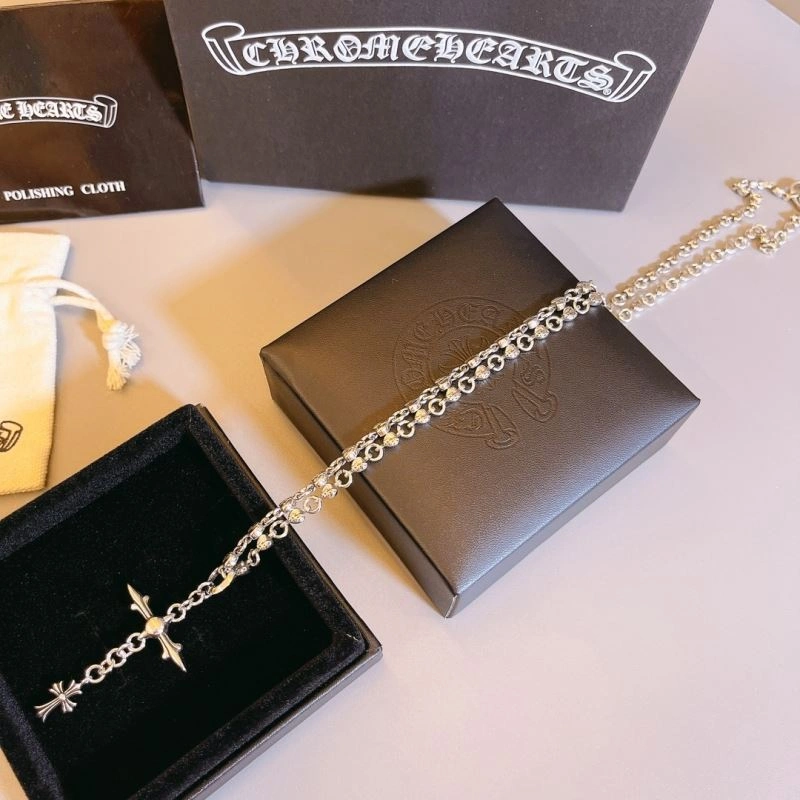 Bright Chrome Hearts Necklaces 242384