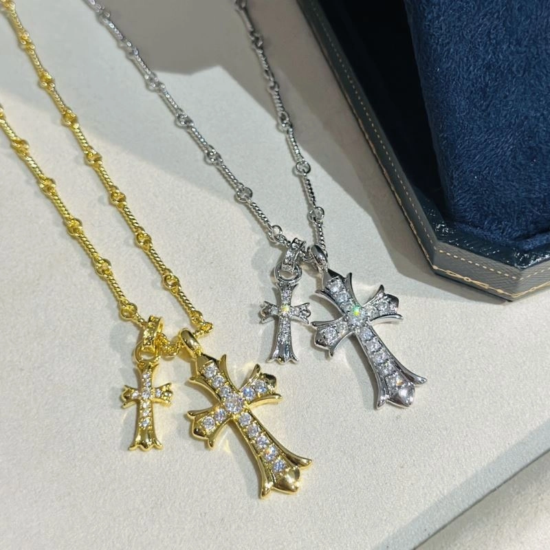 Compact Chrome Hearts Necklaces 242359