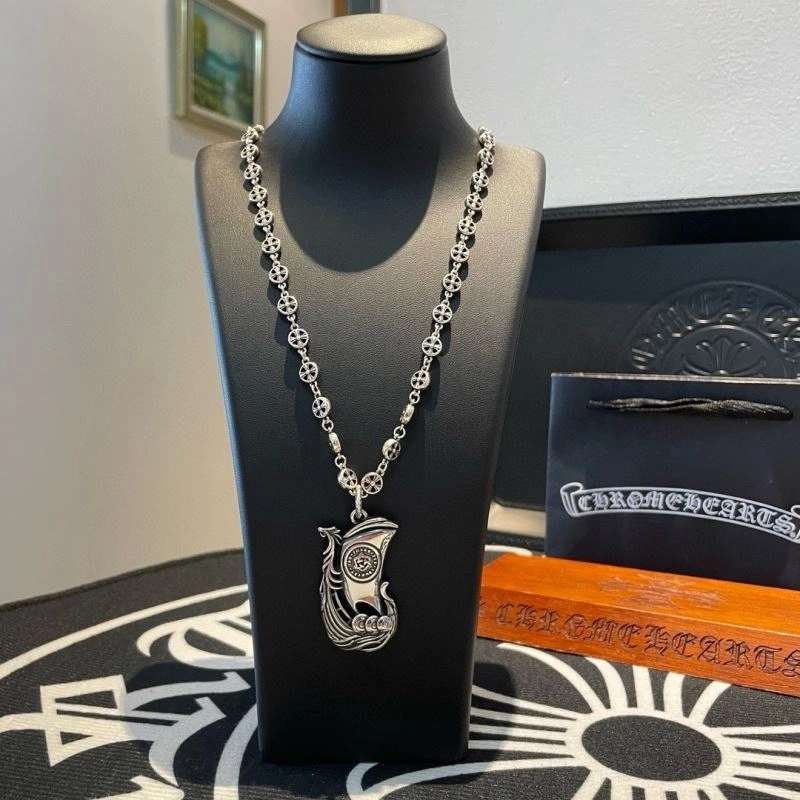 Youthful Chrome Hearts Necklaces 242329