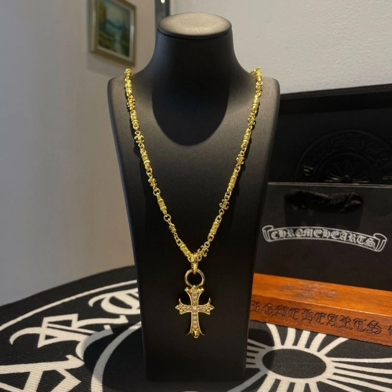 Refined Chrome Hearts Necklaces 241892