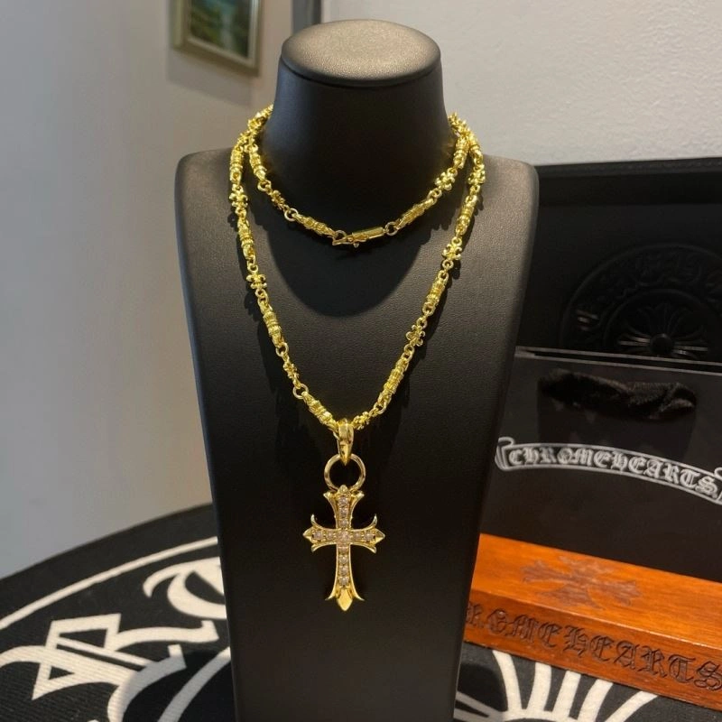 Refined Chrome Hearts Necklaces 241892