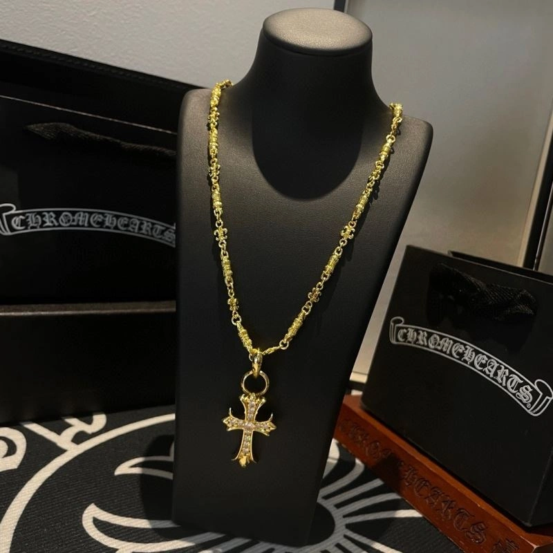 Refined Chrome Hearts Necklaces 241892