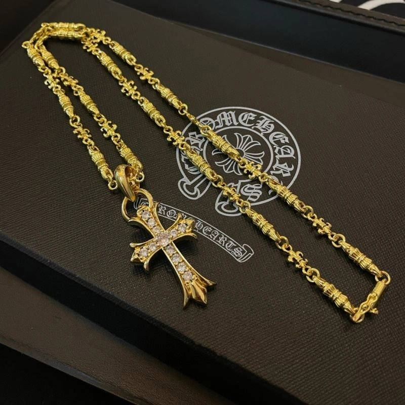 Refined Chrome Hearts Necklaces 241892
