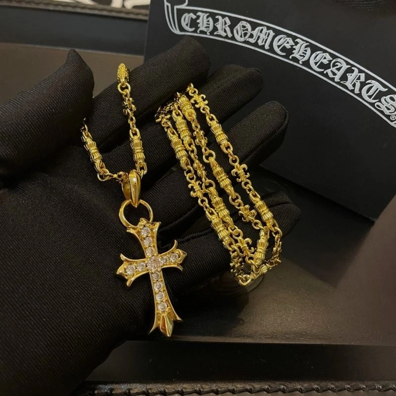 Refined Chrome Hearts Necklaces 241892