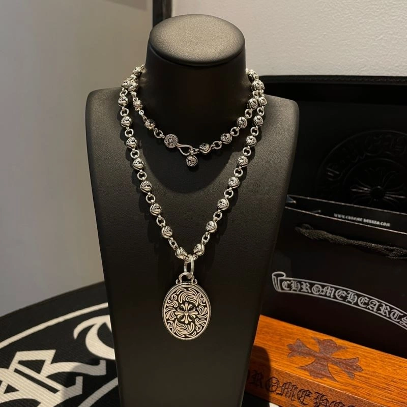 HighQuality Chrome Hearts Necklaces 241889