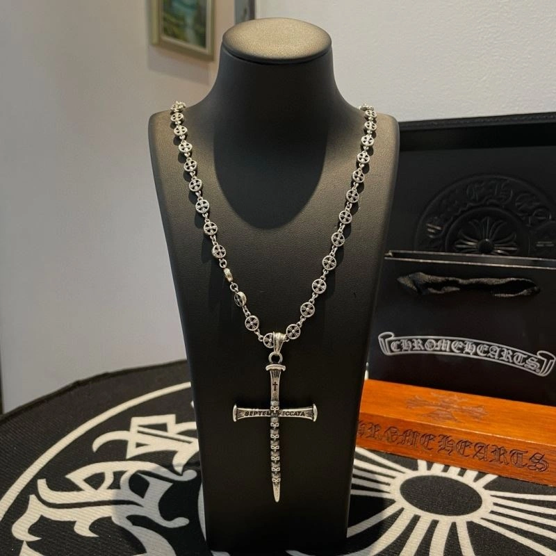 SmoothTexture Chrome Hearts Necklaces 241857