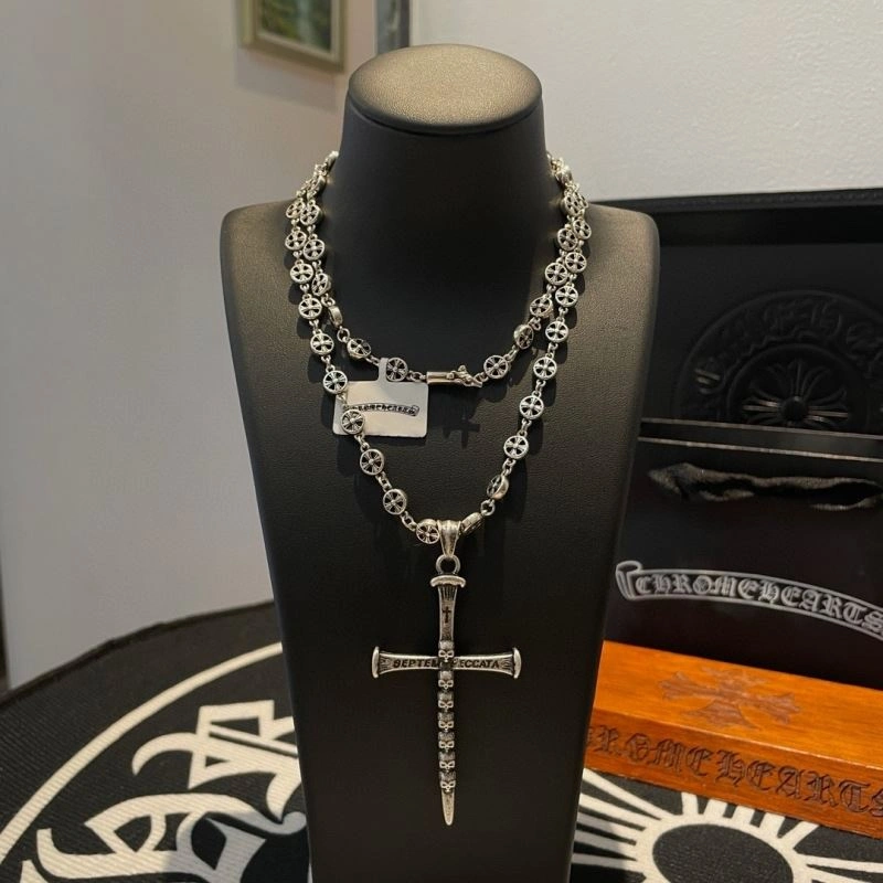 SmoothTexture Chrome Hearts Necklaces 241857