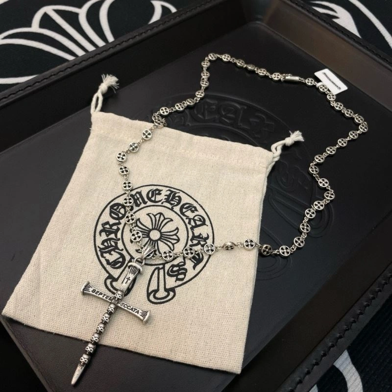 SmoothTexture Chrome Hearts Necklaces 241857