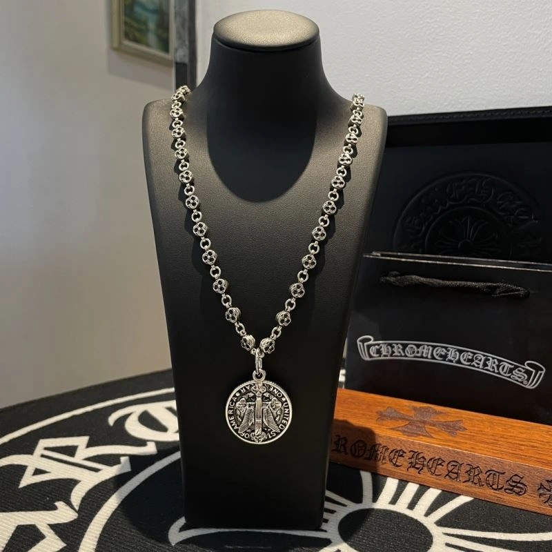 Neat Chrome Hearts Necklaces 241817