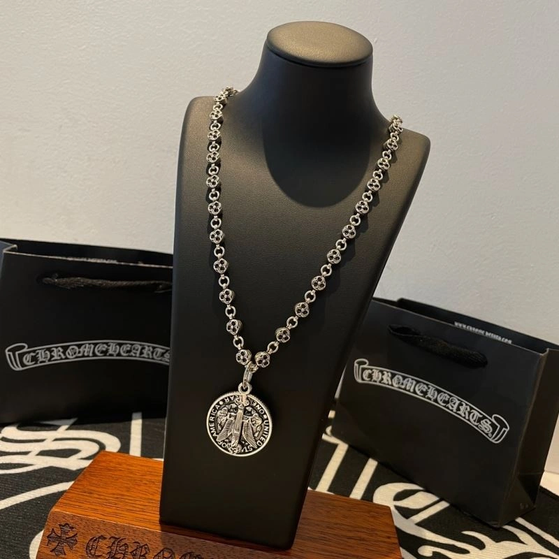 Neat Chrome Hearts Necklaces 241817