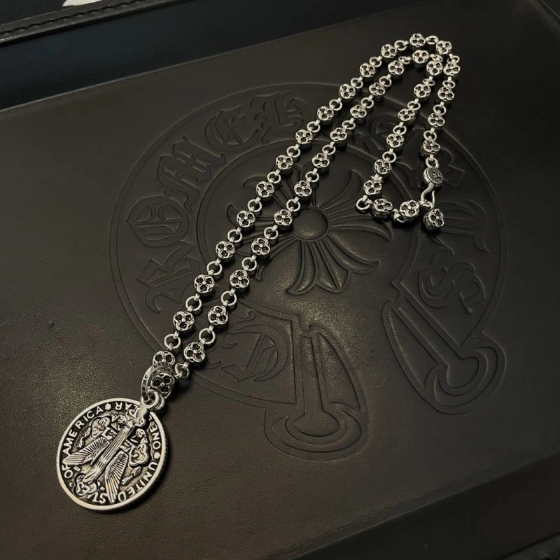 Neat Chrome Hearts Necklaces 241817