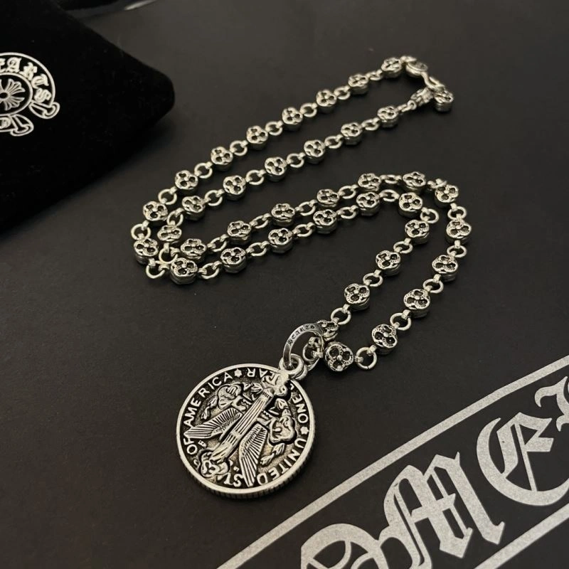 Neat Chrome Hearts Necklaces 241817