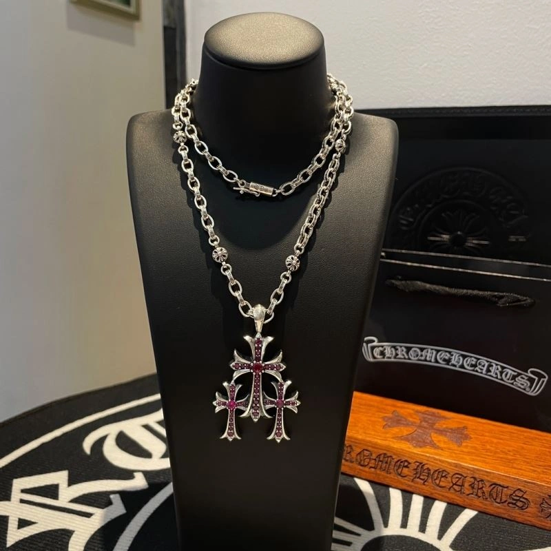 Casual Chrome Hearts Necklaces 241797