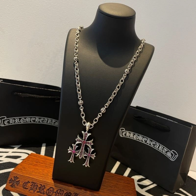 Casual Chrome Hearts Necklaces 241797