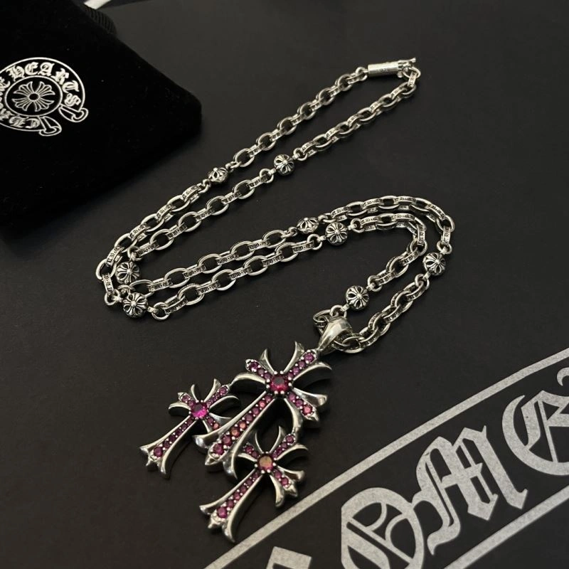 Casual Chrome Hearts Necklaces 241797