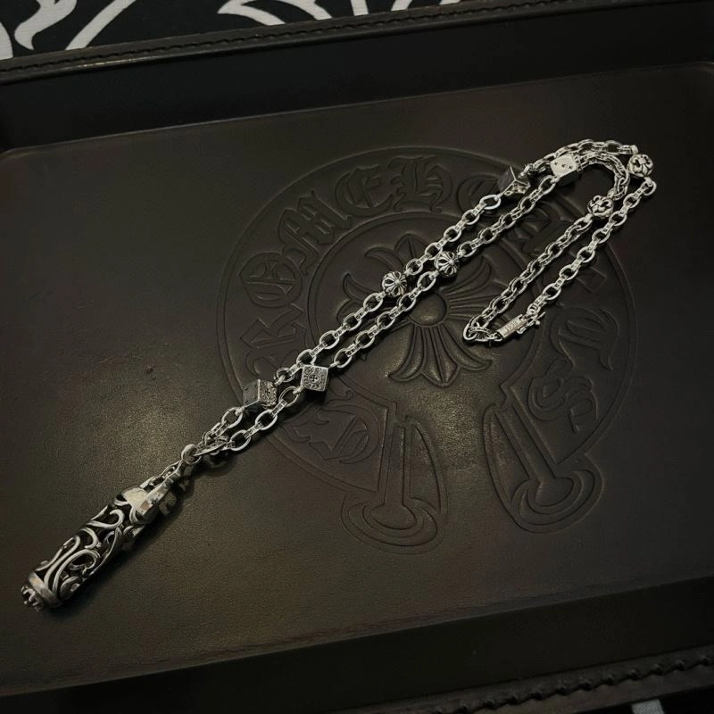 Sleek Chrome Hearts Necklaces 241634