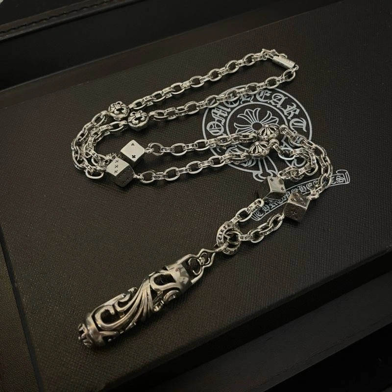 Sleek Chrome Hearts Necklaces 241634