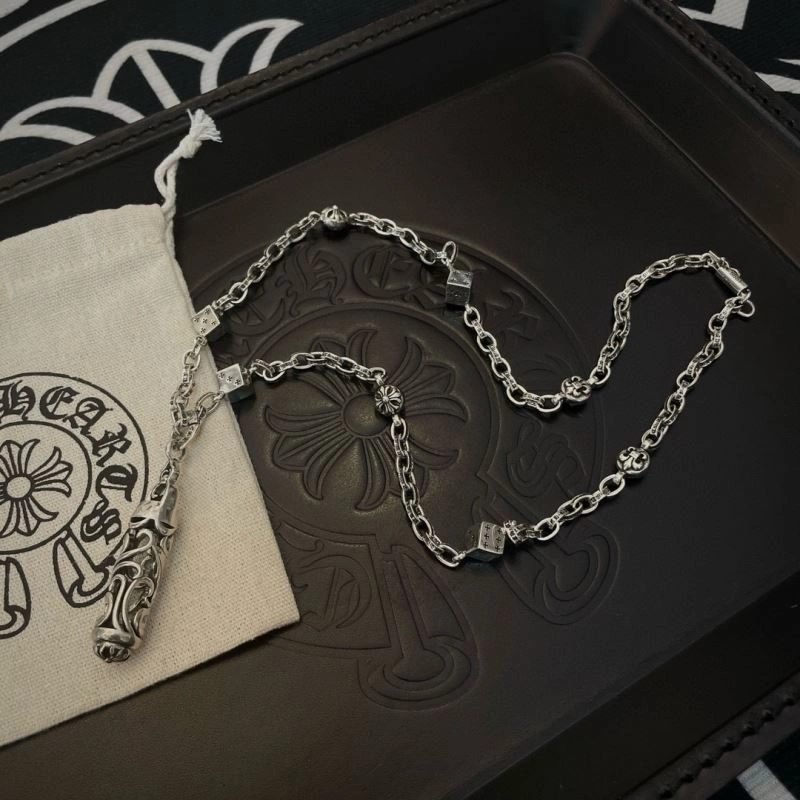 Sleek Chrome Hearts Necklaces 241634