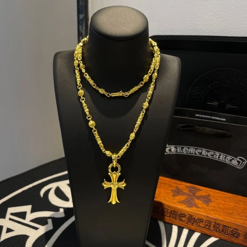 Refined Chrome Hearts Necklaces 241623