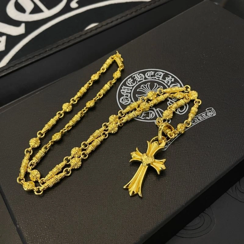 Refined Chrome Hearts Necklaces 241623