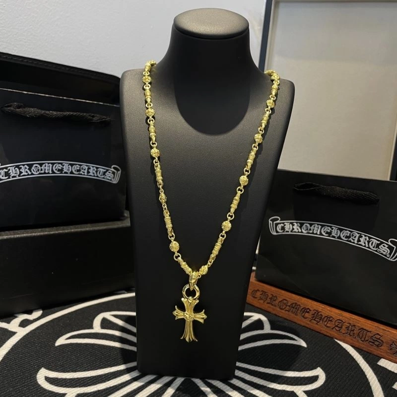 Refined Chrome Hearts Necklaces 241623